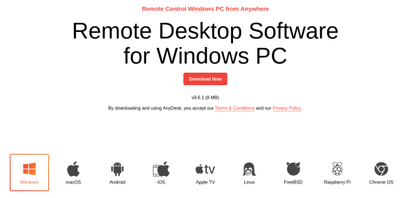 Релиз AnyDesk 9.6.1 для Windows