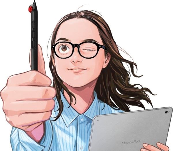Запоздалое. Wacom MovinkPad 11 - их первый android-планшет