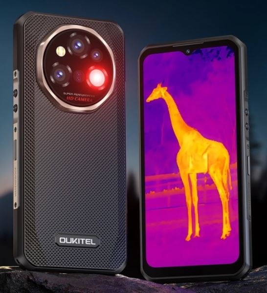 Анонс. Oukitel WP55 Ultra. Железо-то небыстрое, но камера-то тепловая. И памяти 16+512 ГБ