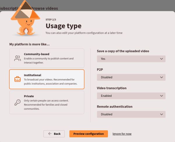 Вышел пиринговый видеохостинг PeerTube 7.3