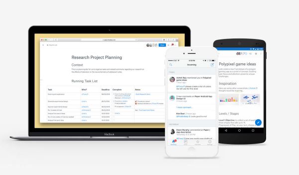 Dropbox закроет мобильное приложение Paper в октябре