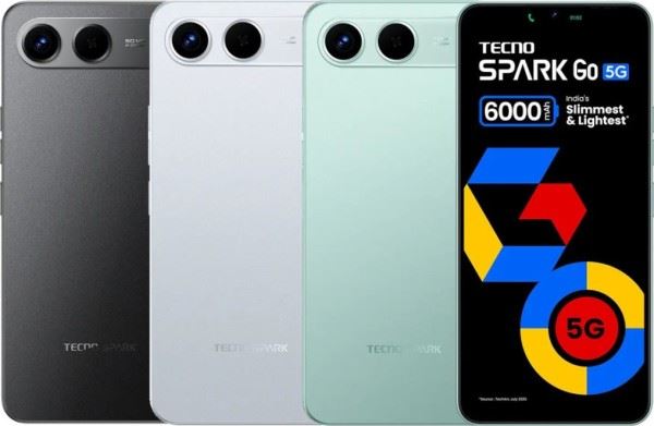 Парад дублей. Tecno Spark 40 5G. Ещё один смартфон с ёмкой батарейкой