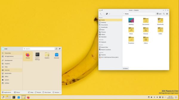 Вышел первый альфа-выпуск дистрибутива KDE Linux от команды проекта KDE