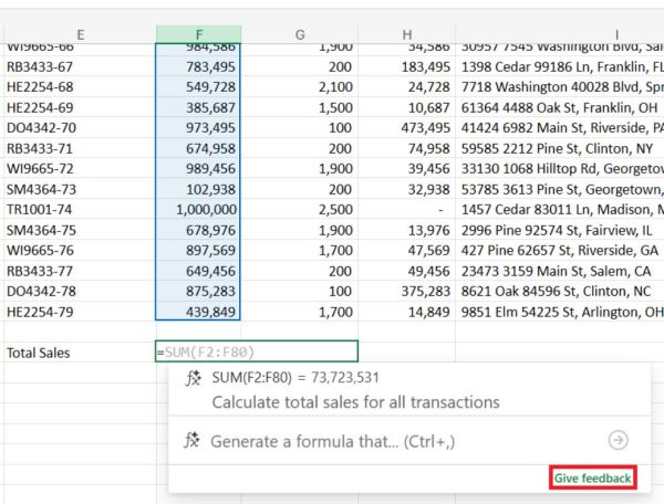 Microsoft упростила введение формул в Excel с помощью ИИ