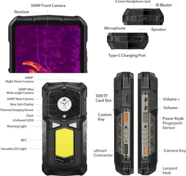 Анонс. Ulefone Armor 29 Pro и Armor 29 Pro Thermal Version. Безумные защищённые смартфоны. В этот, правда, раз на среднем железе