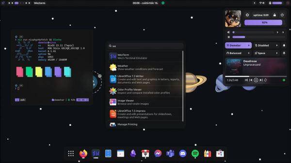 Релиз композитного оконного менеджера Hyprland 0.51.0