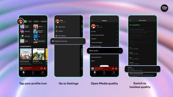 Spotify открыл режим Lossless для Premium-подписчиков