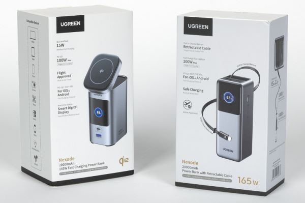Обзор пауэрбанков Ugreen Nexode PB726 и PB771 с высокой выходной мощностью и весьма емкими батареями