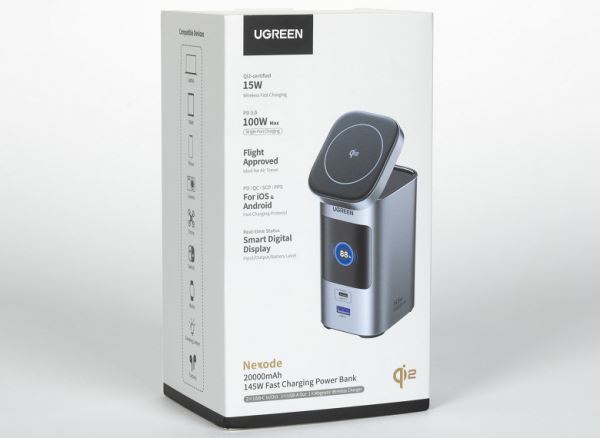 Обзор пауэрбанков Ugreen Nexode PB726 и PB771 с высокой выходной мощностью и весьма емкими батареями