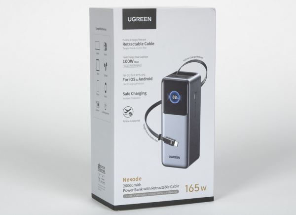 Обзор пауэрбанков Ugreen Nexode PB726 и PB771 с высокой выходной мощностью и весьма емкими батареями
